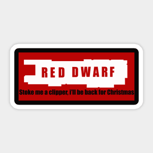 Red Dwarf Sticker